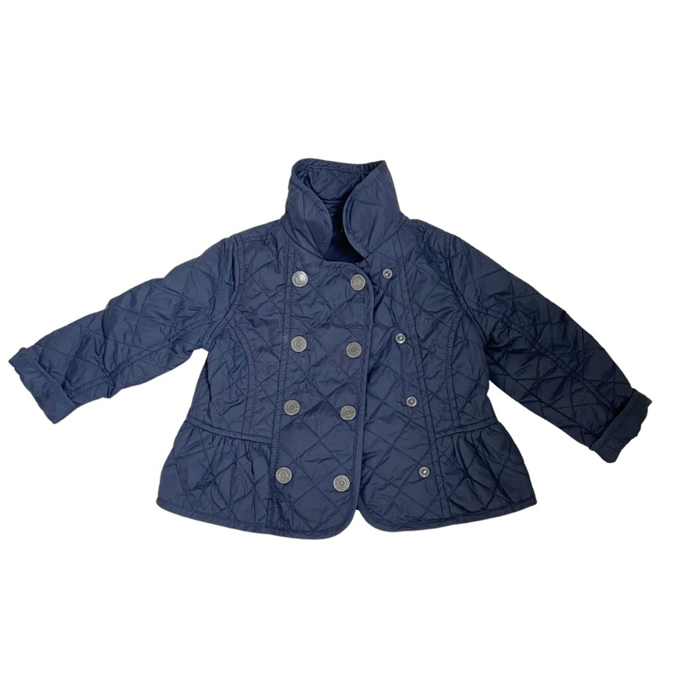 BABY GAP QUILT BARN JACKET GALAXY BLUE TODDLER 2 YEARS